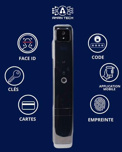 H20-P3D – Serrure Intelligente 6 en 1